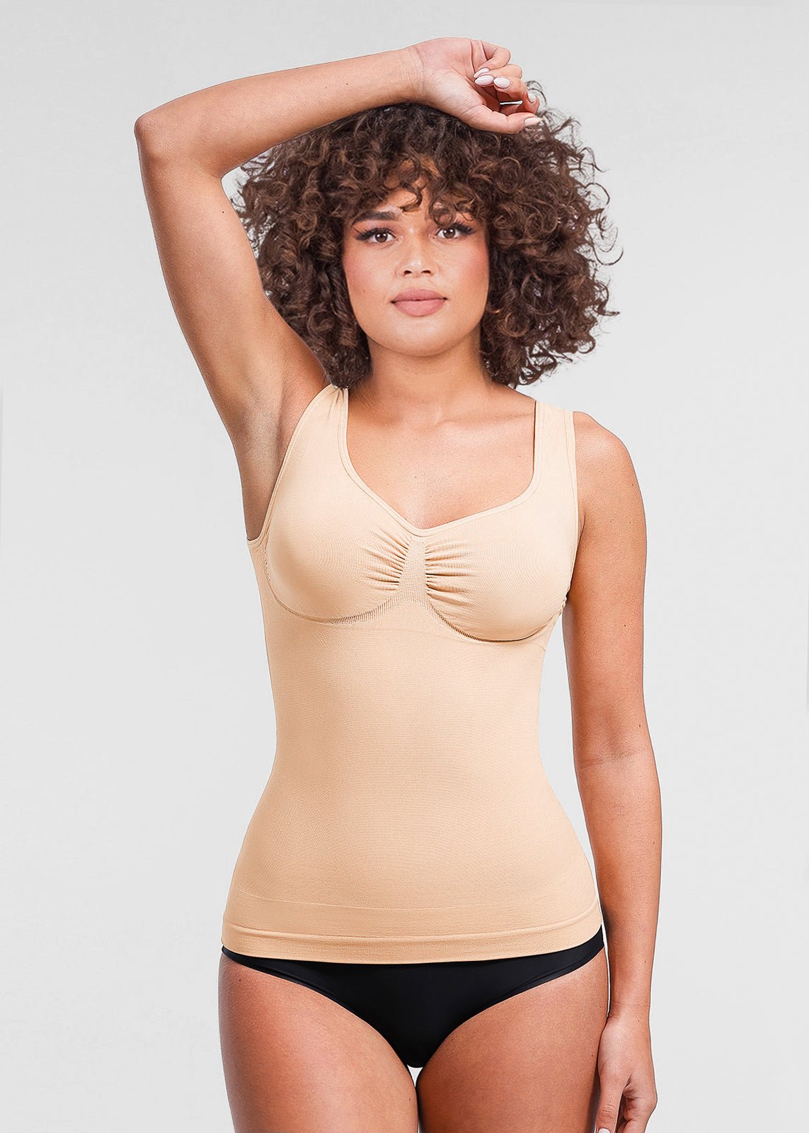 Lola - Naadloze Shaping Tank Top met Buste - , Taille - en Buikcorrectie - Bella Fit™