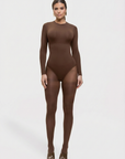 Milena – Ultra-Soft Sculpted Silhouette Naadloze Long-Sleeve Bodysuit