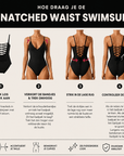 Snatched Built in Shapewear Swimsuit - Power Shaping Effect - Bella Fit™