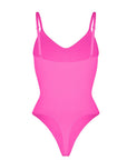 Stefanie - Naadloze Bodysuit String Met Spaghetti Schouderbandjes - Bella Fit™