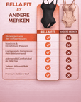 Stefanie String - Naadloze Bodysuit Met Verstelbare Schouderbandjes - Bella Fit™