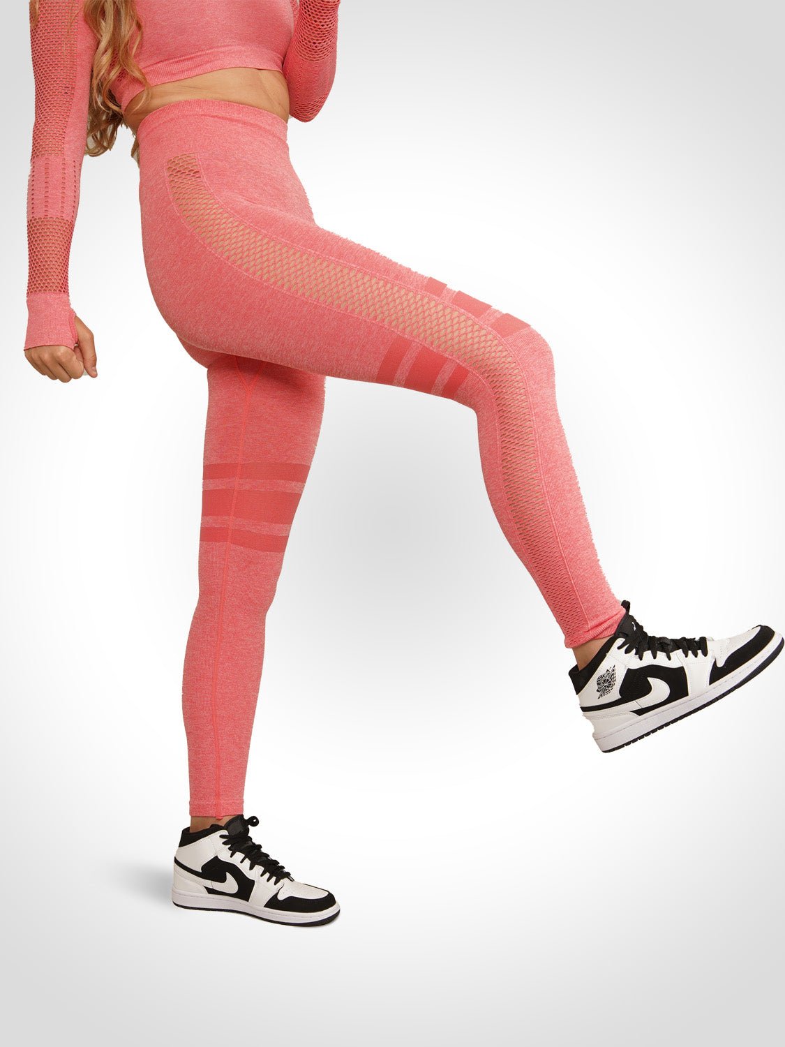Andrea - Seamless Sport Legging Met Hoge Taille - Bella Fit™