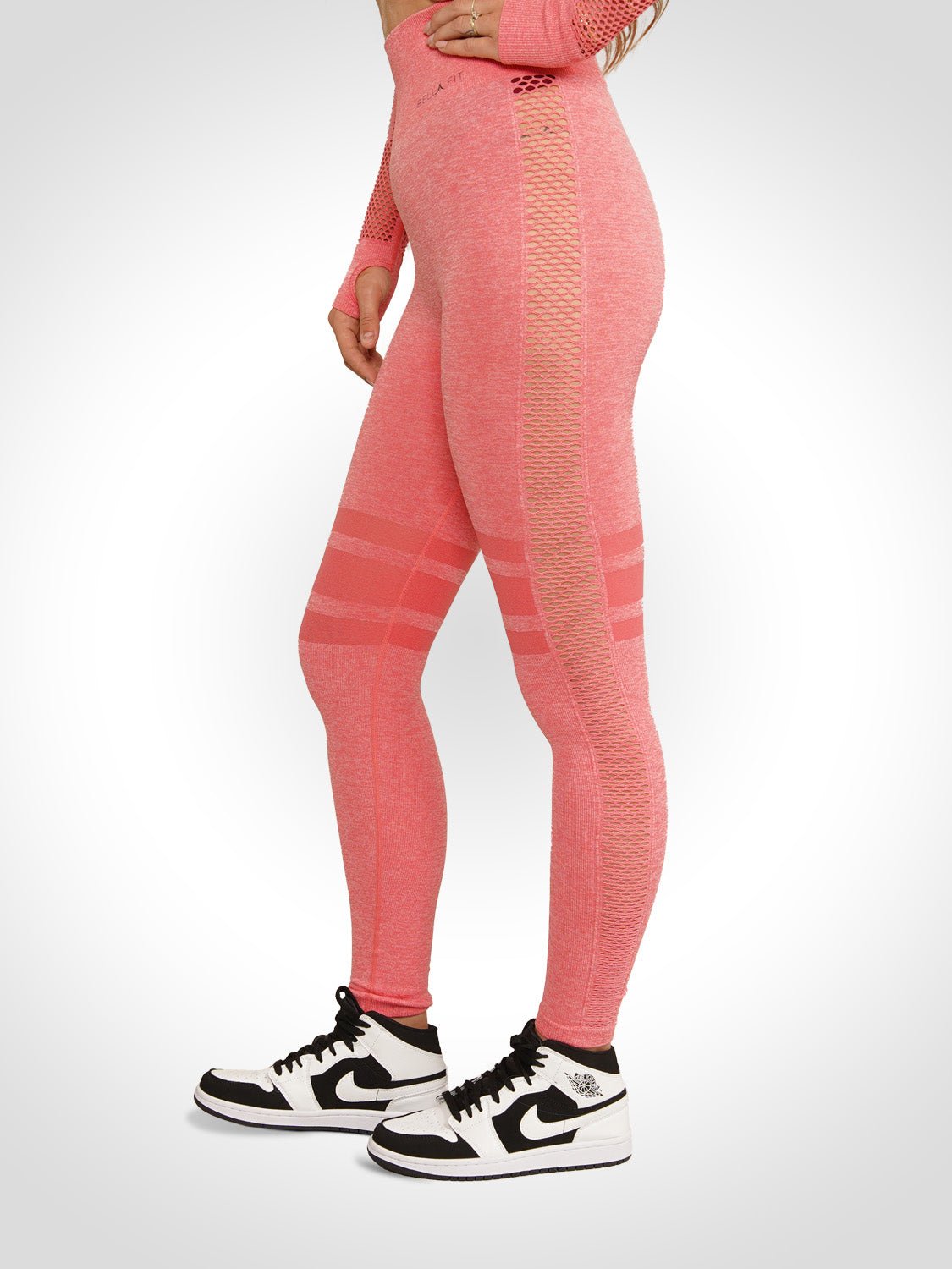 Andrea - Seamless Sport Legging Met Hoge Taille - Bella Fit™