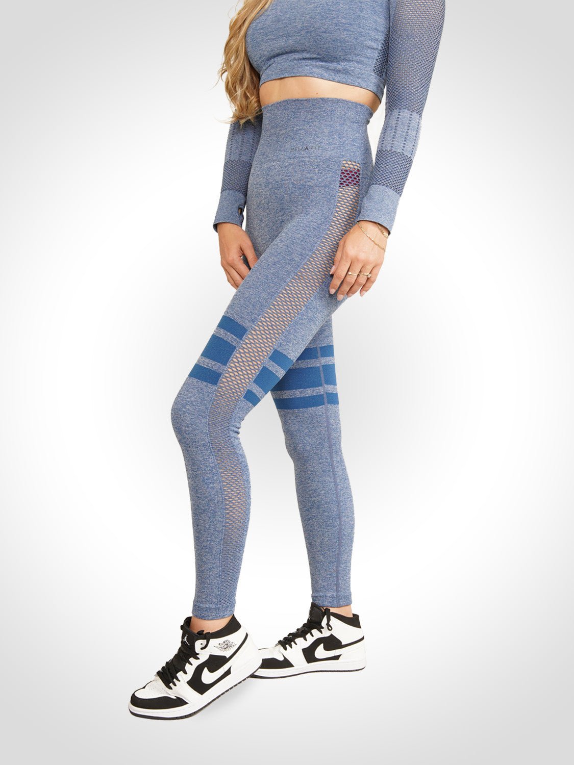 Andrea - Seamless Sport Legging Met Hoge Taille - Bella Fit™