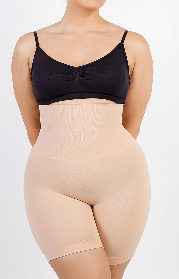 Leonie - Hoog Getailleerde Shaping Shorts - Bella Fit™