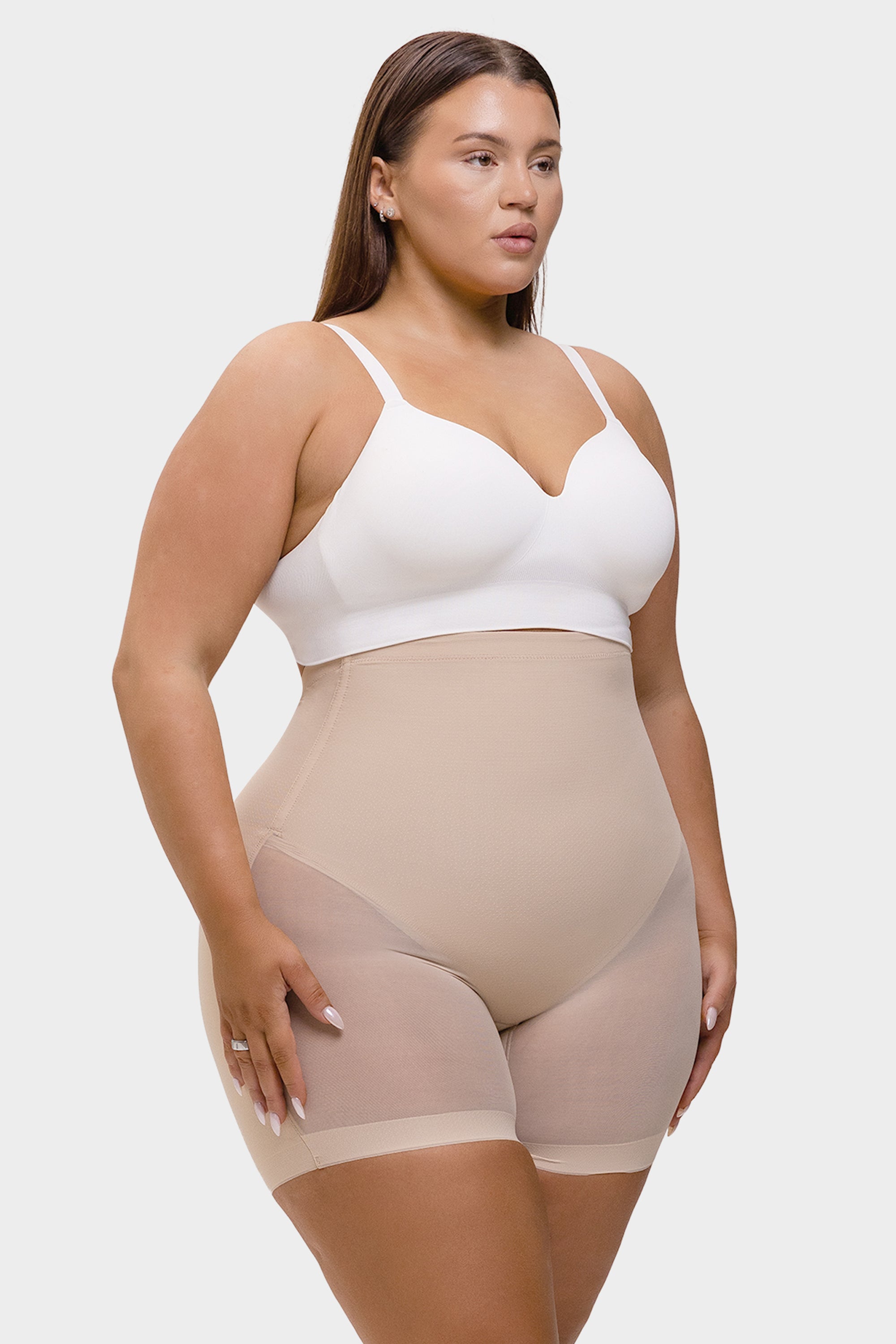 Madison - Buikcorrigerende Shapewear Lage Rug Mesh Bil Lifting Effect