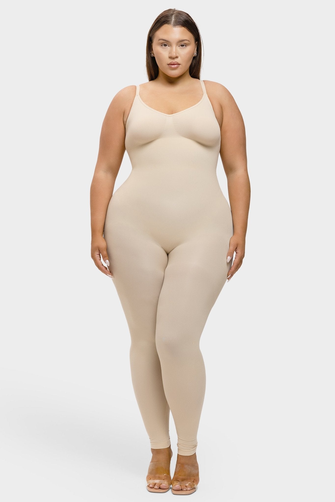 Ariana – Luxe Naadloos Full - Length Body Sculpting Bodysuit - Bella Fit™