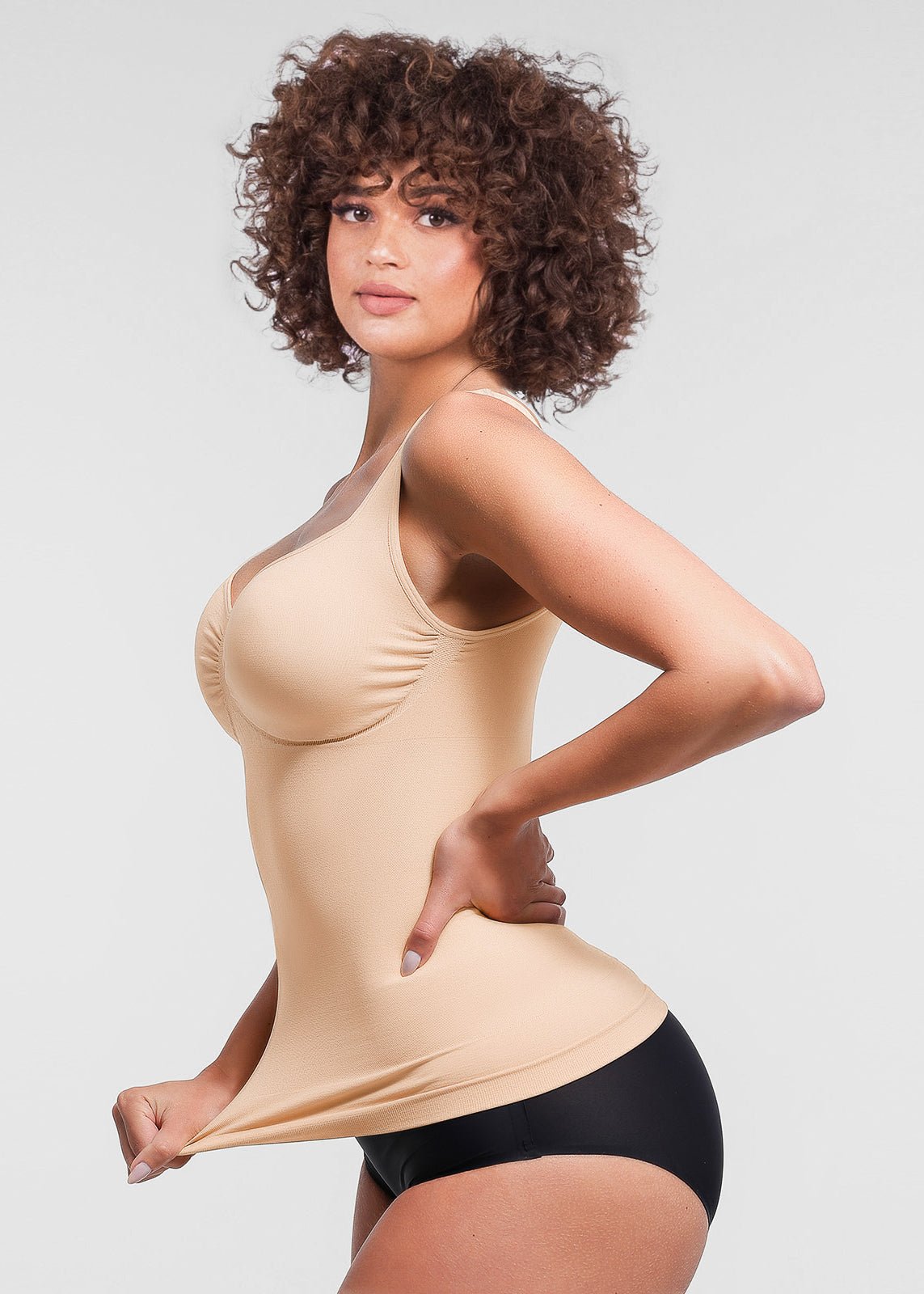 Lola - Naadloze Shaping Tank Top met Buste - , Taille - en Buikcorrectie - Bella Fit™