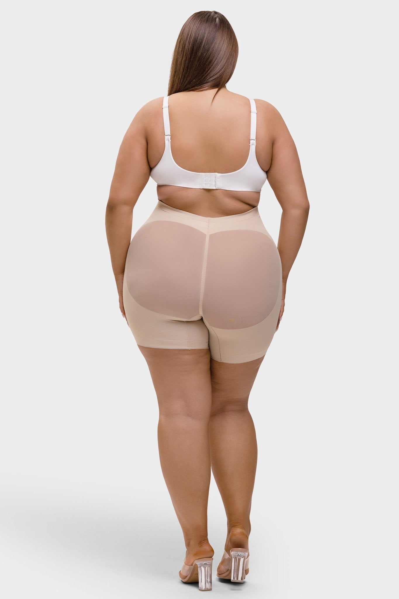 Madison - Buikcorrigerende Shapewear Lage Rug Mesh Bil Lifting Effect - Bella Fit™