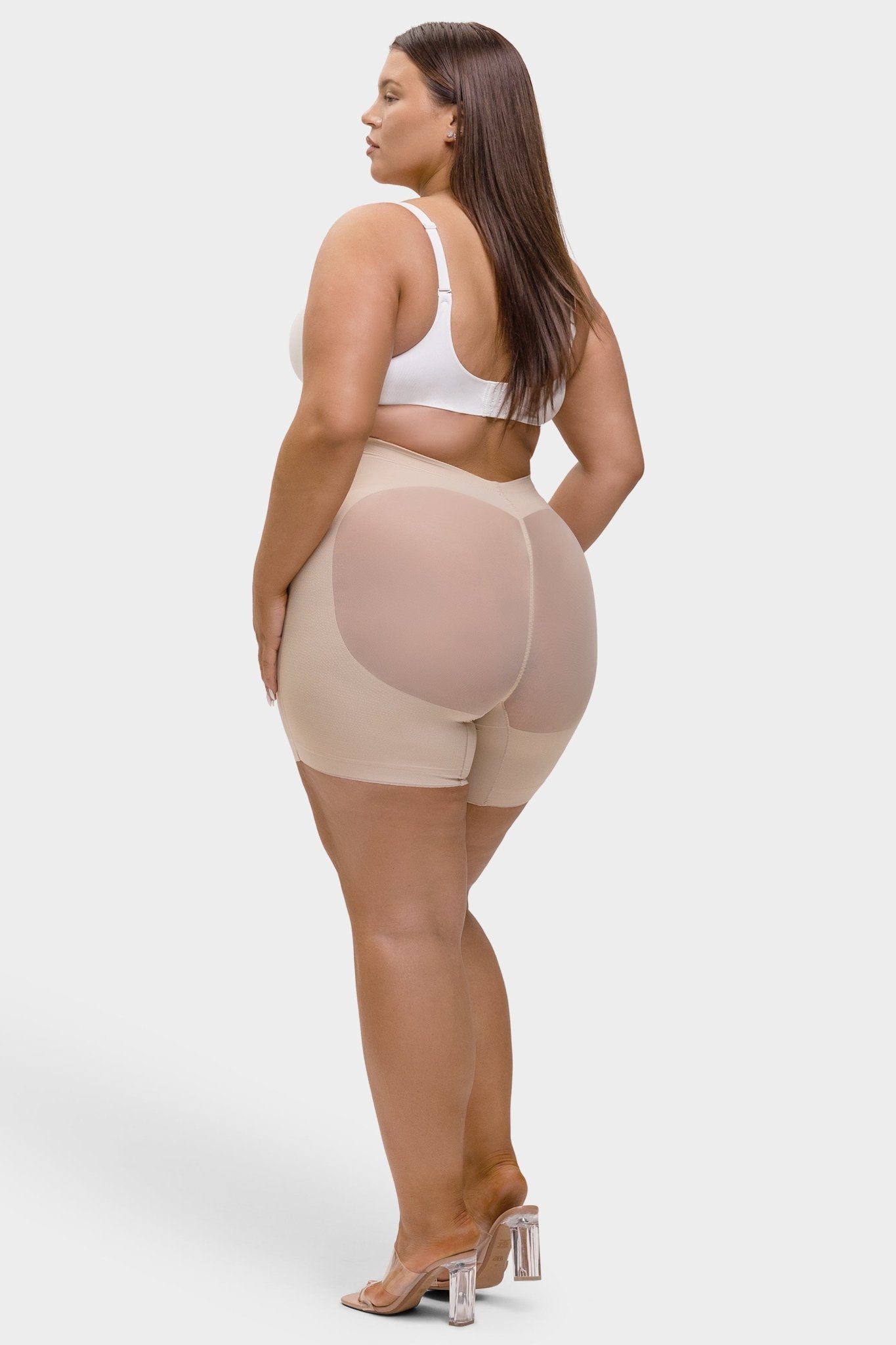 Madison - Buikcorrigerende Shapewear Lage Rug Mesh Bil Lifting Effect - Bella Fit™