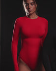 Milena – Ultra-Soft Sculpted Silhouette Naadloze Long-Sleeve Bodysuit