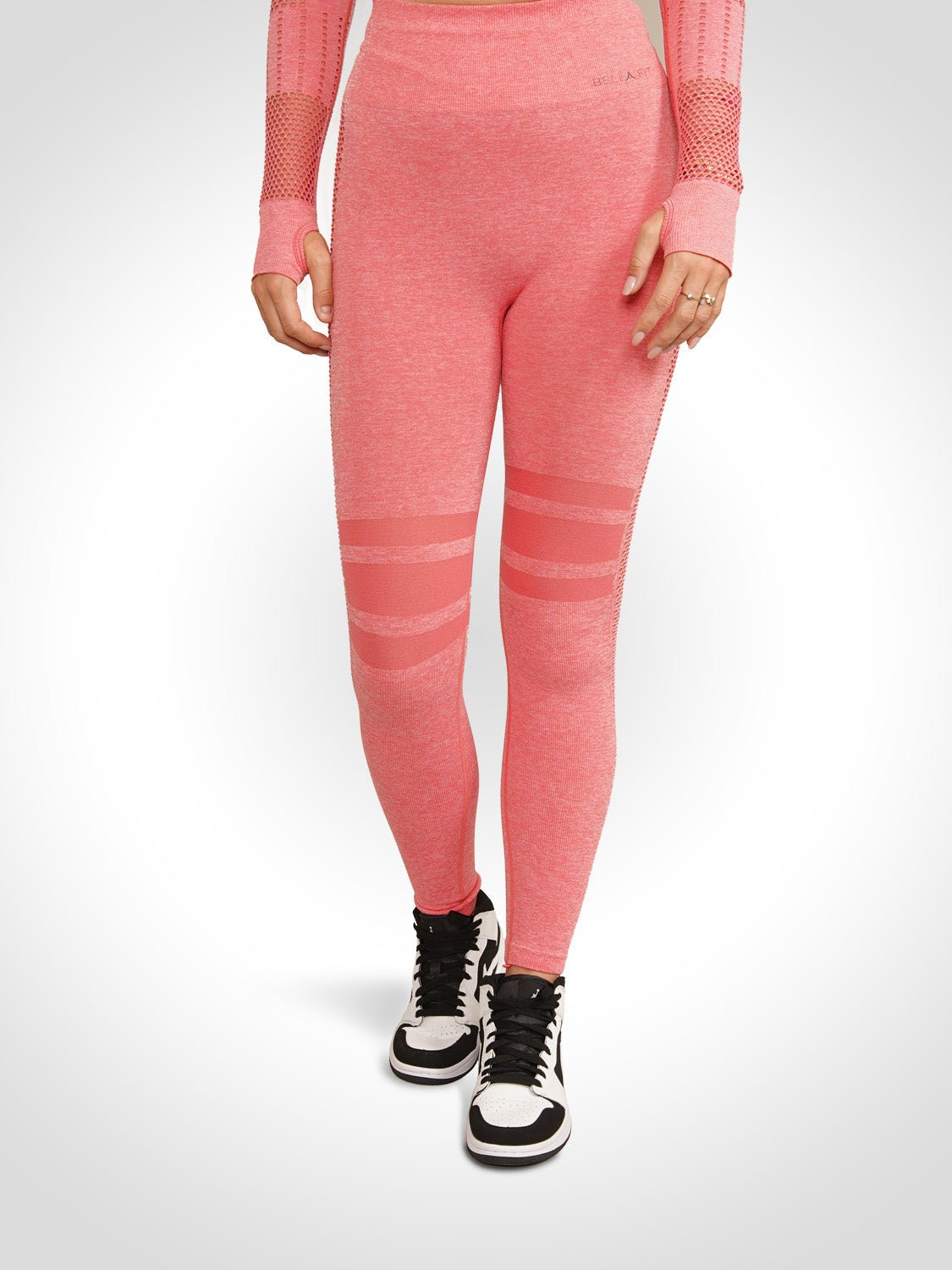 Andrea - Seamless Sport Legging Met Hoge Taille - Bella Fit™