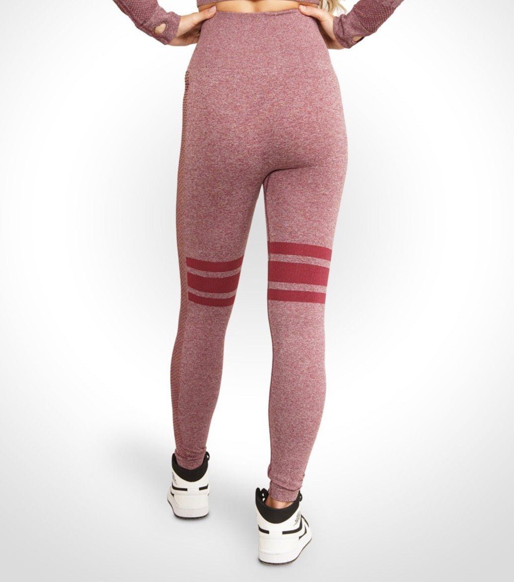 Andrea - Seamless Sport Legging Met Hoge Taille - Bella Fit™