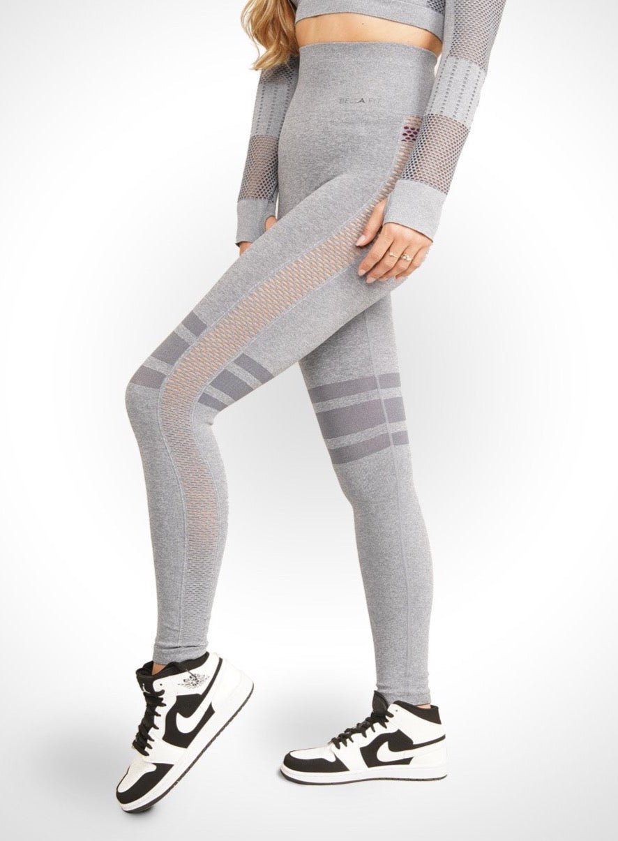 Andrea - Seamless Sport Legging Met Hoge Taille - Bella Fit™