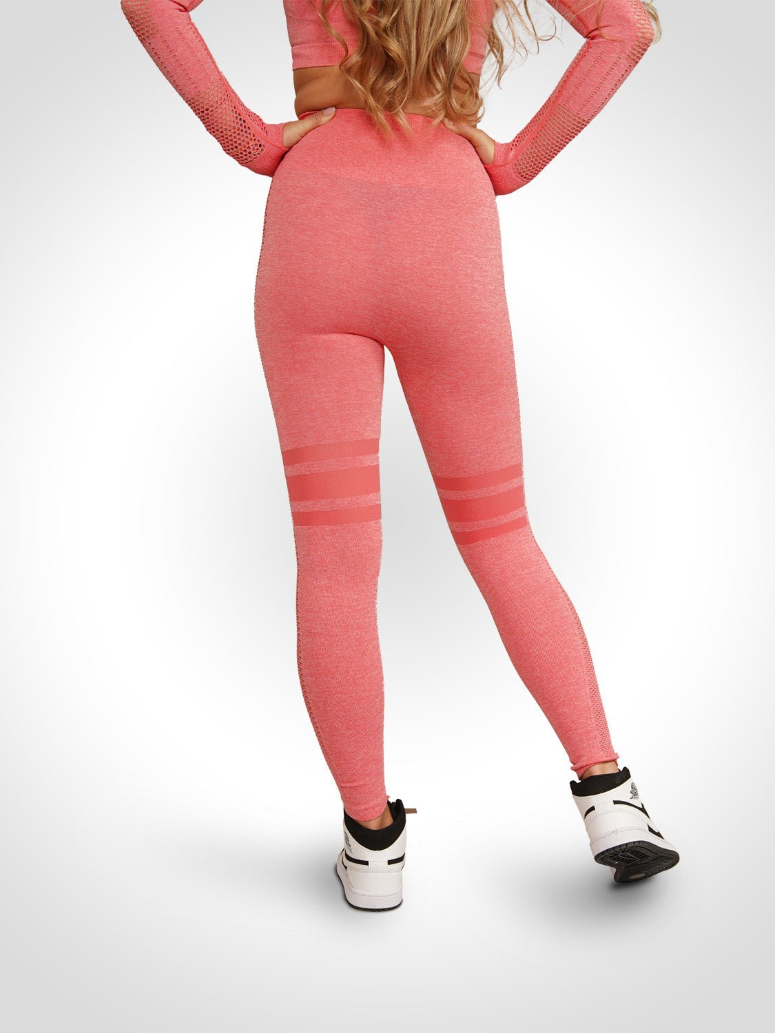Andrea - Seamless Sport Legging Met Hoge Taille - Bella Fit™