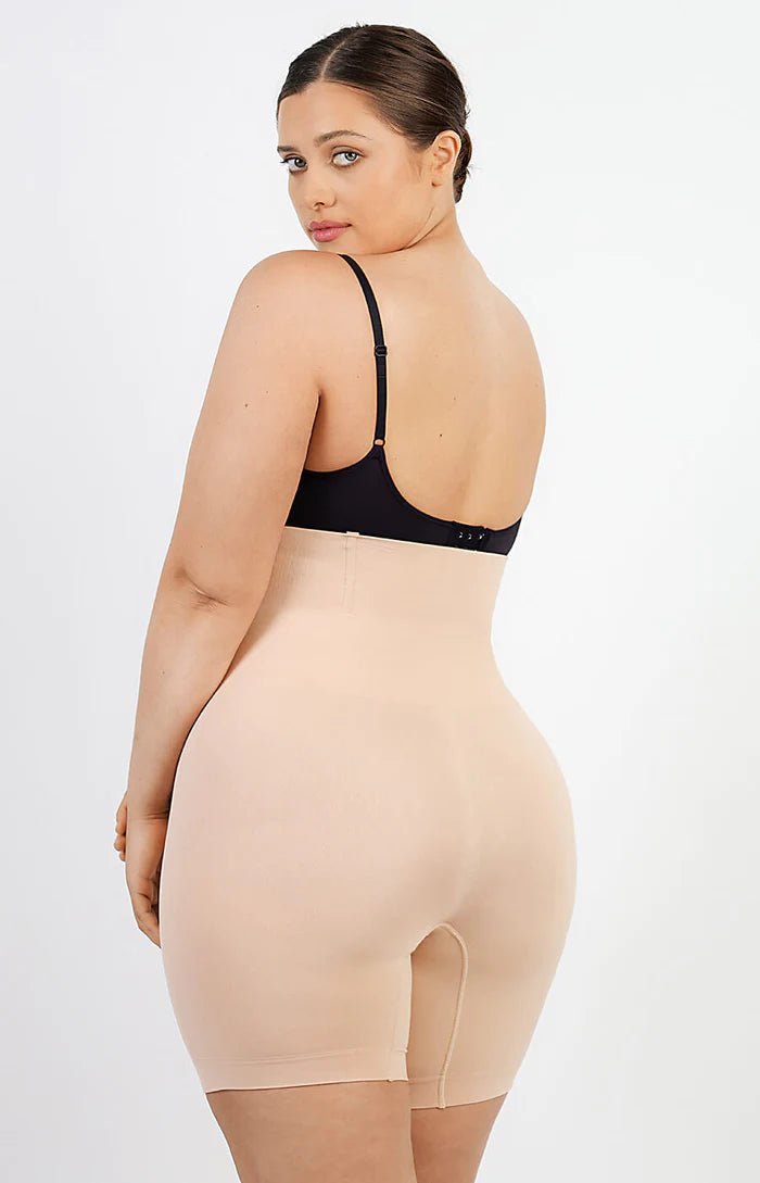 Leonie - Hoog Getailleerde Shaping Shorts - Bella Fit™