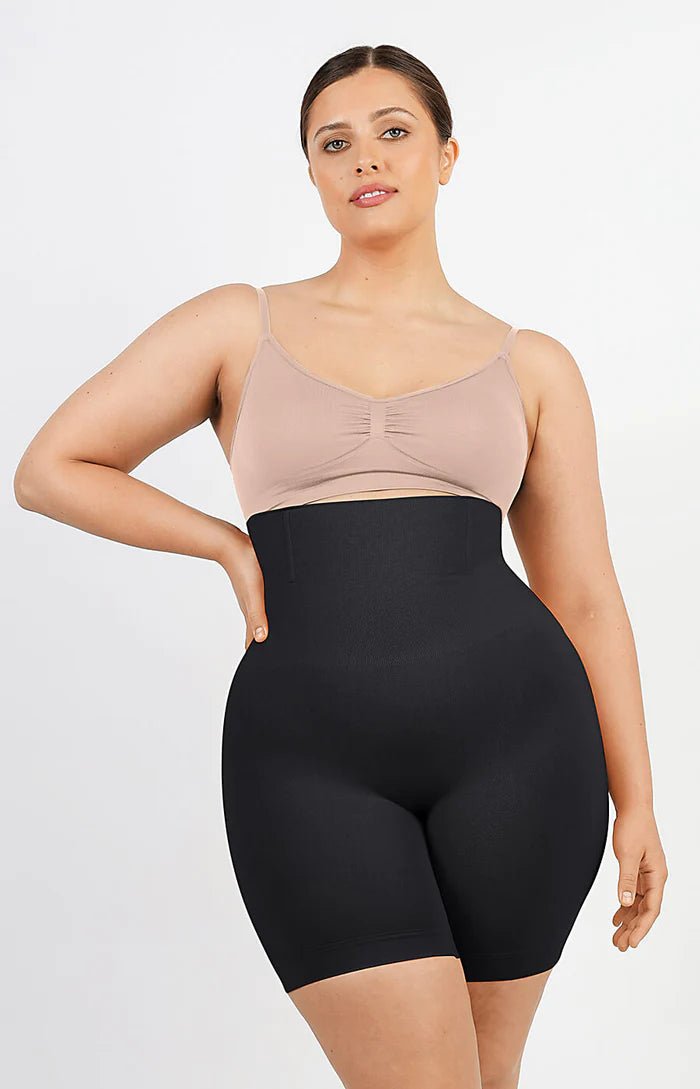 Leonie - Hoog Getailleerde Shaping Shorts - Bella Fit™